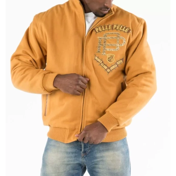 Pelle Pelle Elite Series Caramel Wool Jacket view 2