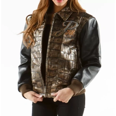 Great Brown Pelle Pelle Leather Jacket view 2