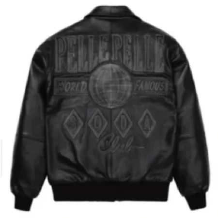 PELLE PELLE WORLD FAMOUS BLACK JACKET BEAUTIFUL