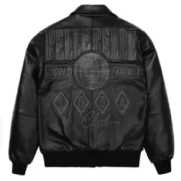 PELLE PELLE WORLD FAMOUS BLACK JACKET BEAUTIFUL