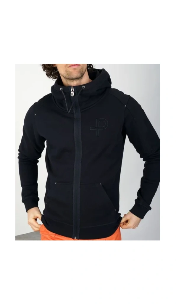 Pelle Pelle Men Navy Blue Wool Jacket | Hood Jacket