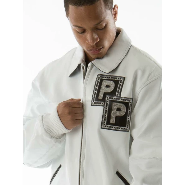 PELLE PELLE PURE WHITE LEATHER JACKET view 3