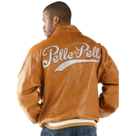 PELLE PELLE COPPER BROWN MB LEATHER JACKET view 2