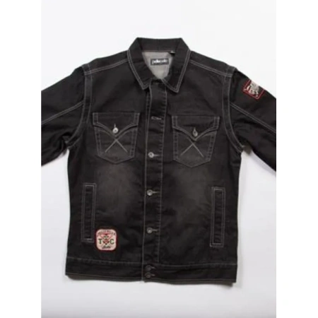 PELLE PELLE DARK GREY DENIM JACKET