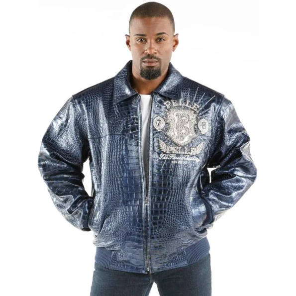 PELLE PELLE MENS 78 BLUE JACKET