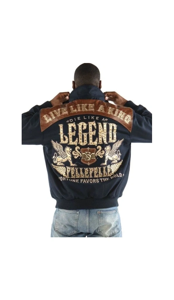 PELLE PELLE DIE LIKE BLUE JACKET