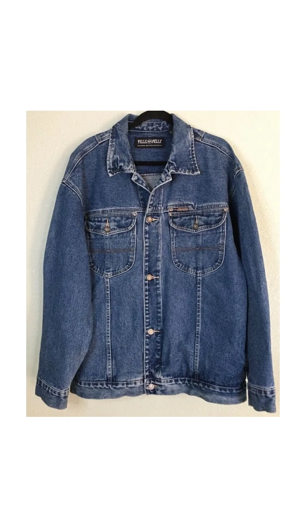 Bold Pelle Pelle Medium Blue Denim Jacket