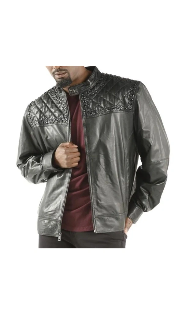 PELLE PELLE BLACK QUILTED JACKET