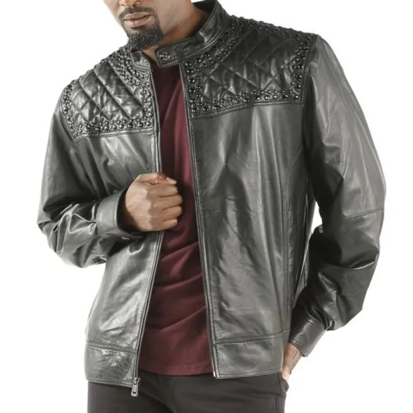 PELLE PELLE BLACK QUILTED JACKET