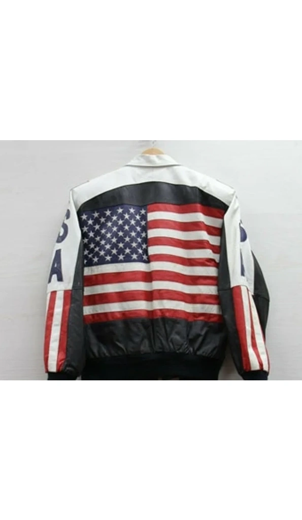 PELLE PELLE USA BOMBER JACKET