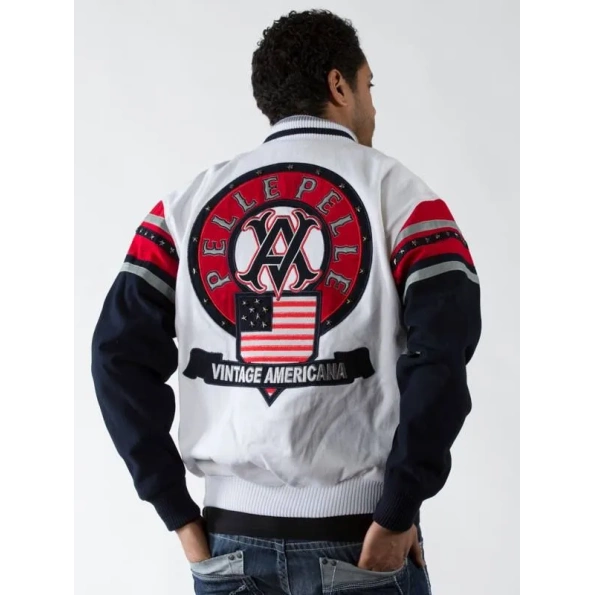 PELLE PELLE WHITE VINTAGE JACKET