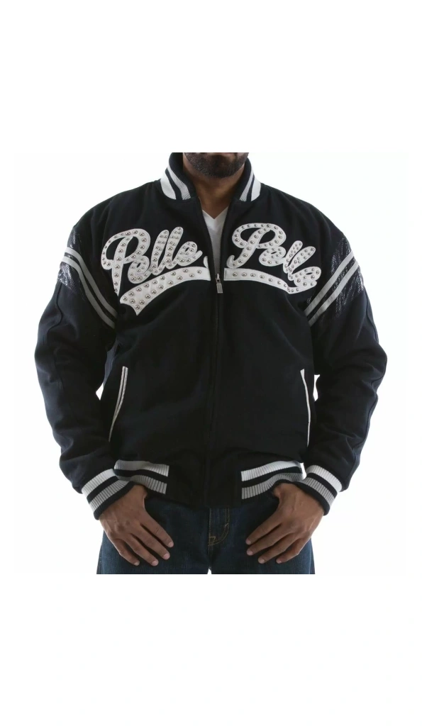 Pelle Pelle Vintage Navy Wool Jacket