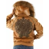 Bold Pelle Pelle Heart Leather Jacket