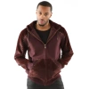 PELLE PELLE MAROON ORNATE HOODIE