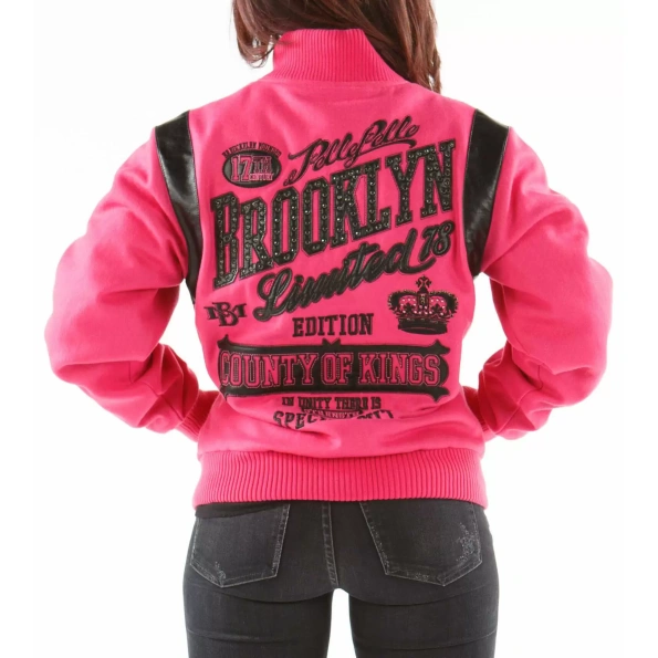 Exclusive Pelle Pelle Pink Brooklyn Special Cut Jacket