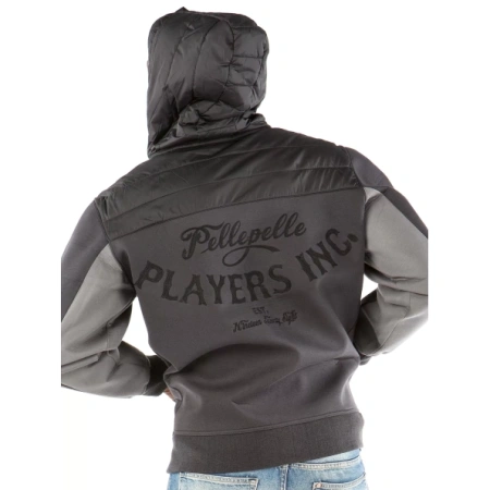 PELLE PELLE BLACK PLAYER HOODIE