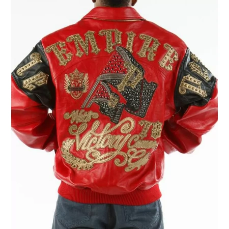 Bold Pelle Pelle Red Empire Victory Jacket