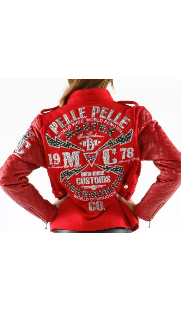 Pelle Pelle Red MC Jacket