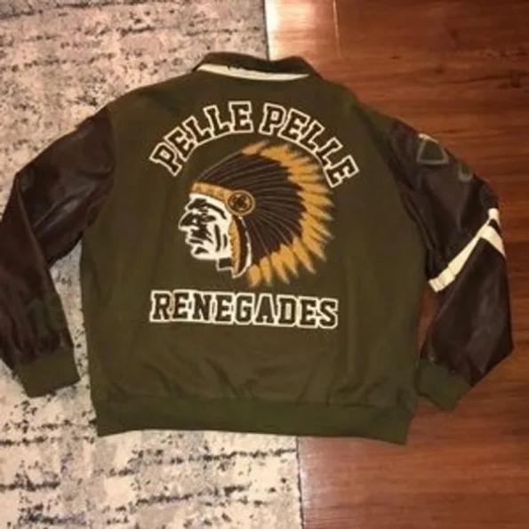 PELLE PELLE GREEN RENEGADES JACKET