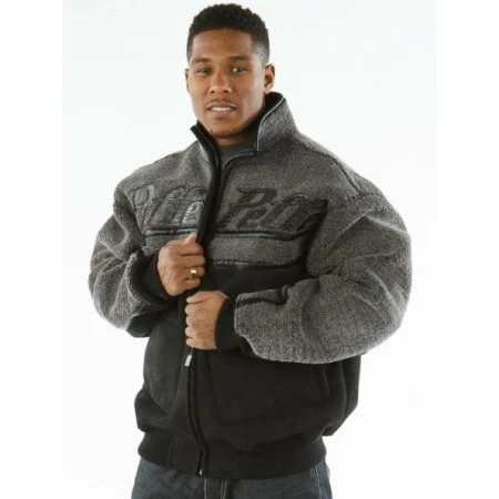 PELLE PELLE FUR GREY COAT
