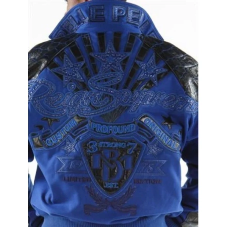 ROYAL BLUE JACKET BY PELLE PELLE