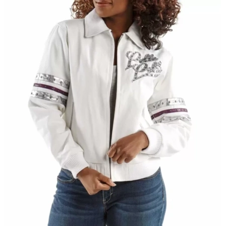 Pelle Pelle The Original White Purple Jacket view 2