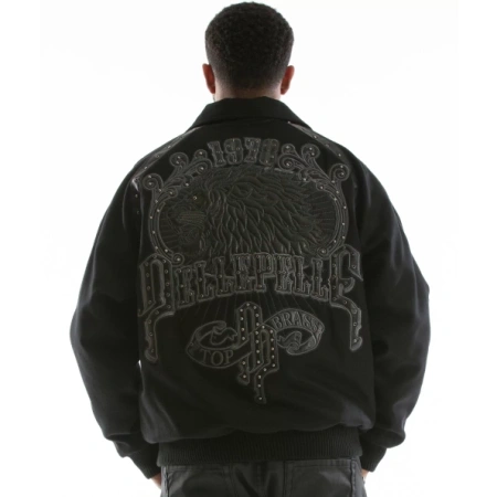 Bold Pelle Pelle Top Brass Black Jacket