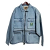 Exclusive Pelle Pelle Vintage Denim Light Blue Jacket