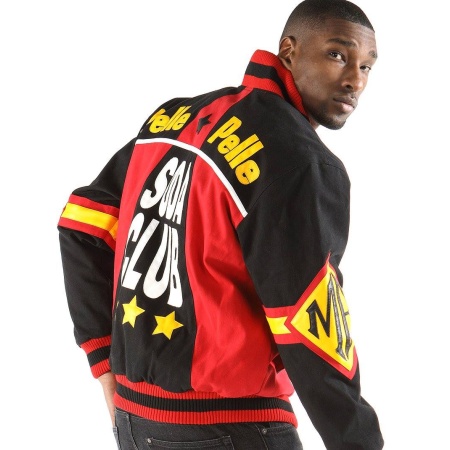 Bold Pelle Pelle Soda Club Varsity Wool Jacket view 2