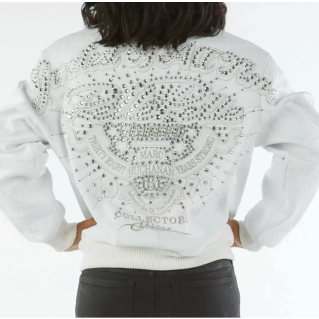 Pelle Pelle White Greatest Leather Jacket