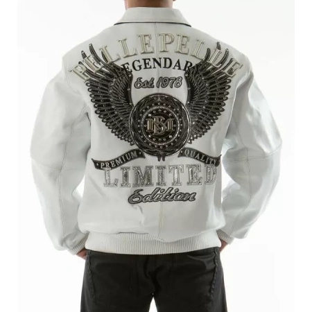 Pelle Pelle White Legendary Limited Edition Jacket view 2