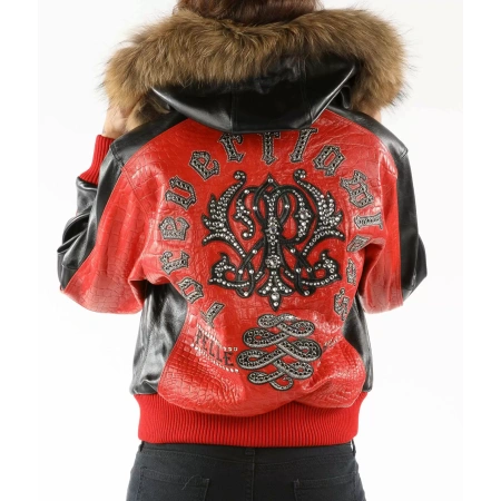 Bold Red Pelle Pelle Flawless leather Jacket