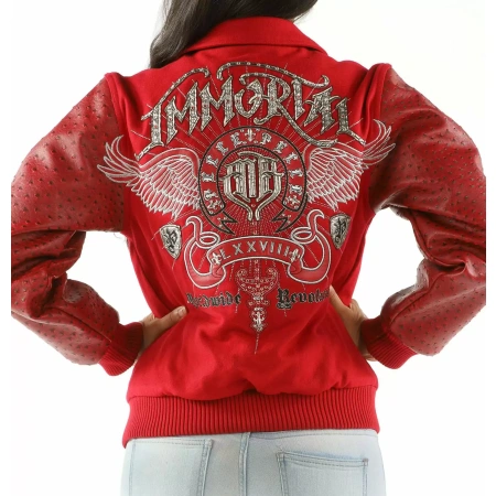 Bold Red Pelle Pelle Worldwide Revolution Jacket