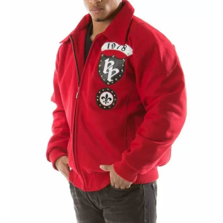 Red Pelle Pelle Rebel Soul Jacket view 2