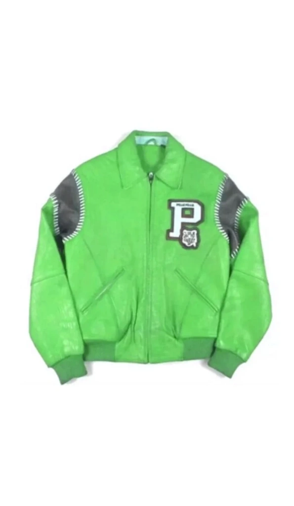 Pelle Pelle 1978 Green Leather Jacket