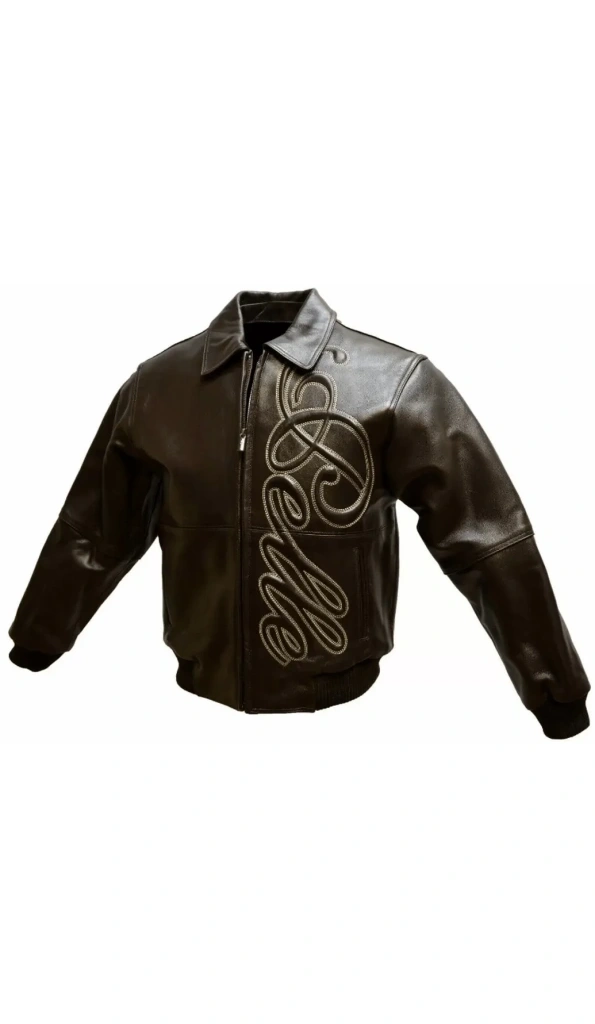 Pelle Pelle Bomber Dark Brown Leather Jacket