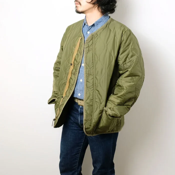 Buzz Rickson's Polyester Olive Green Jacket