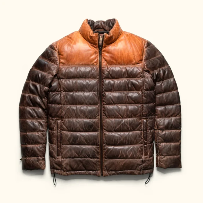 Bridger Leather Down Jacket