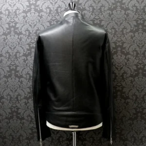 Chrome Hearts Straight Cash Lining Leather Jacket