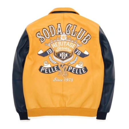 Pelle Pelle Heritage Series Yellow Jacket | Leather Jacket view 2