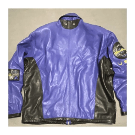 Pelle Pelle Purple MB Soft Leather Jacket | Men & Women view 2