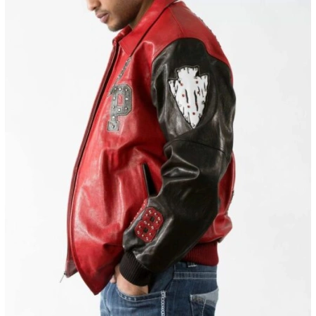 Pelle Pelle Men Red Chief Keef Jacket | Legendary Jacket view 3