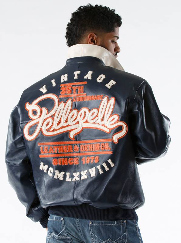 Pelle Pelle Men Vintage Leather Jacket | 35th Anniversary