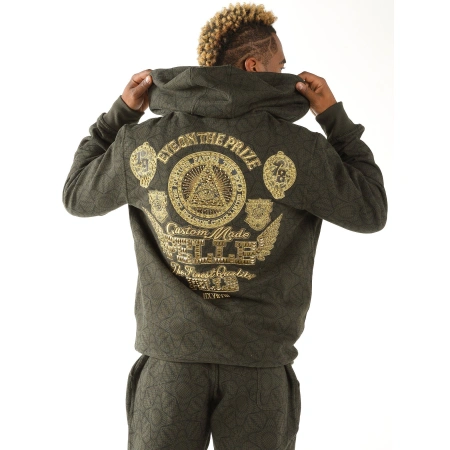 Pelle Pelle Men 1978 Green Wool Tracksuit view 2