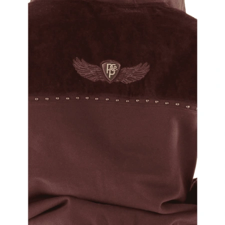 Pelle Pelle Maroon Ornate Wool Jacket | Hood Jacket view 4