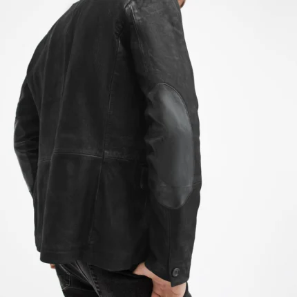 Allsaints Survey Leather Blazer