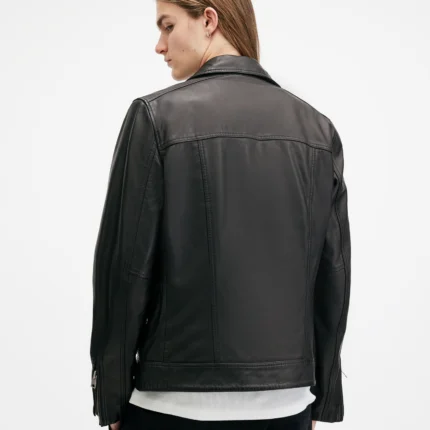 Allsaints Clay Leather Biker Jacket