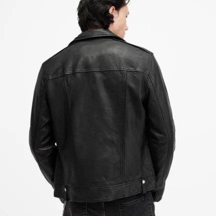 Allsaints Asymmetric Leather Jacket