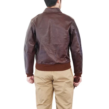 EASTMAN MODEL HORSEHIDE SEAL BROWN Jacket | E.L.M.C