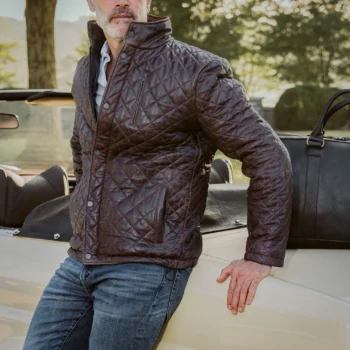 Highlands Quilted Leather Jacket